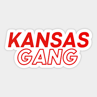 Kansas Gang Sticker